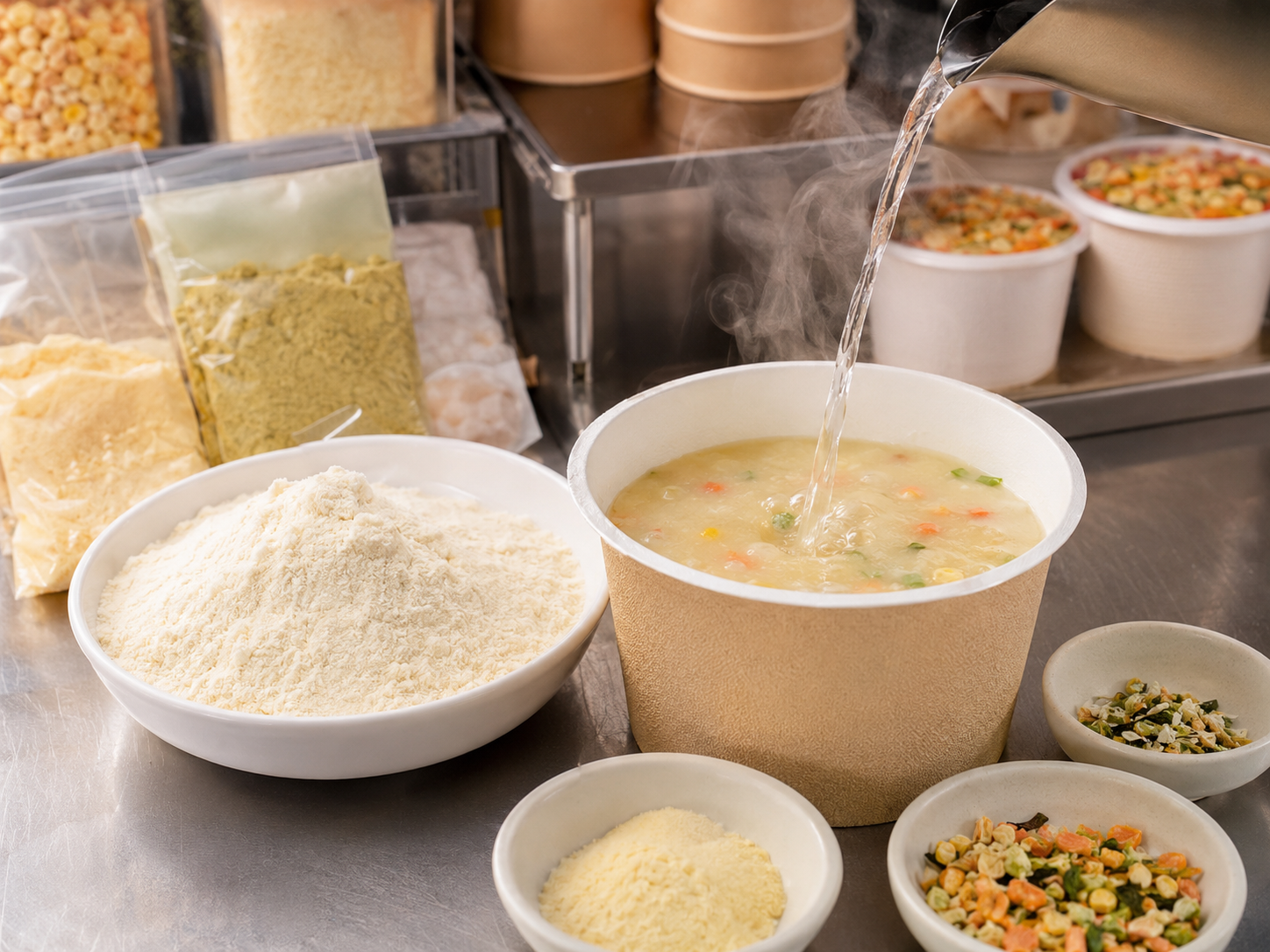 方便土豆泥和冲调食品应用